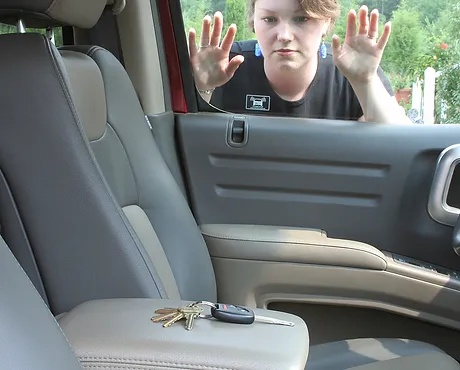 locksmith working on residential door security